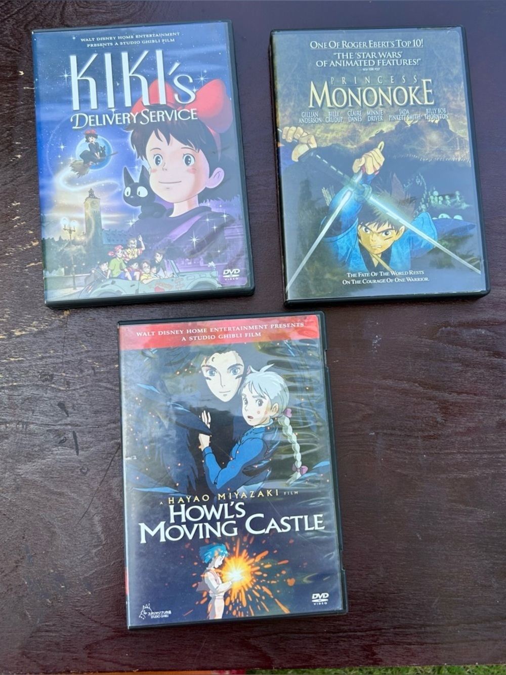 Hayao Miyazaki Ghibli Studio 3 Movie Collection Bundle